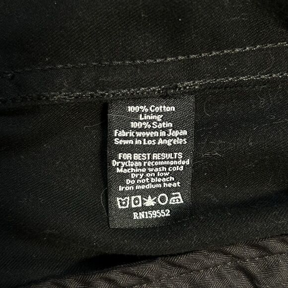 Monadic Mens Cargo Jacket Size Small Black Full Zip Shacket - Picture 5 of 15